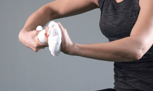 At home exercises for tennis elbow
